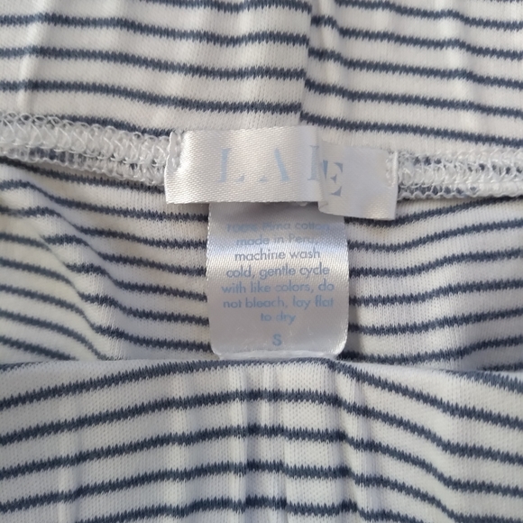 Lake Navy And White Striped Pajama Pants Small - Picture 2 of 5